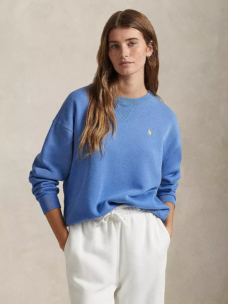 Women's Polo Ralph Lauren blue casual sweatshirt