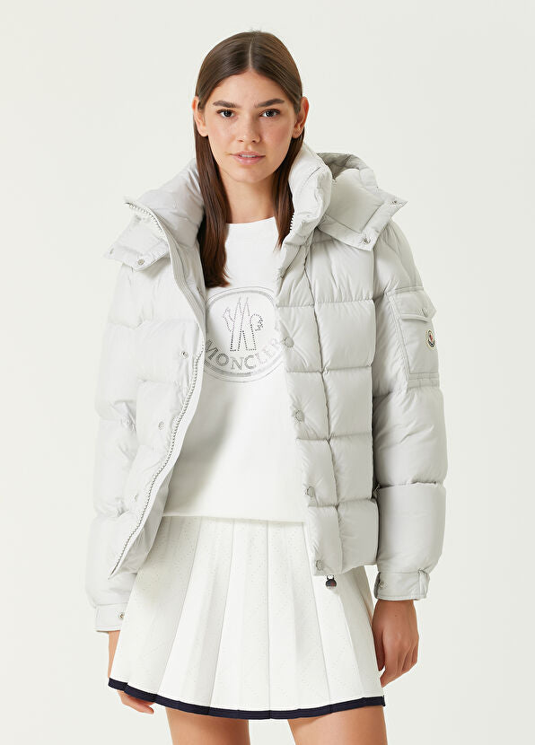 Moncler Maya 70 Hooded Short Down Jacket