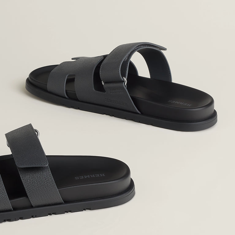 Hermes Herren-Sandalen aus Chypre-Luxusleder