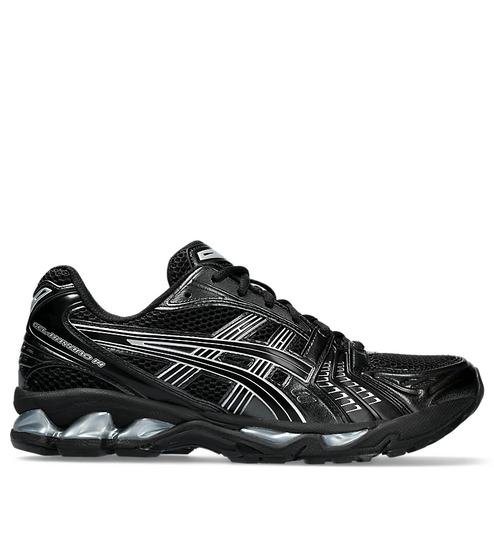 Asics Gel Kayano 14 Unisex Black Pure Silver Sneaker – Volonka
