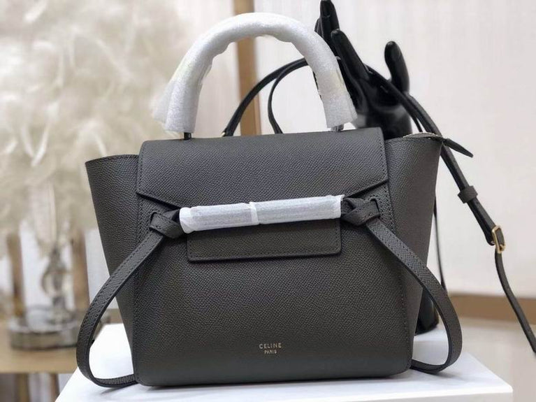 CELINE Pico Belt Bag Medium Leather Handbag