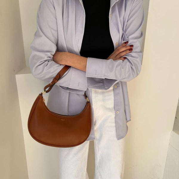 Celine Ava Leather Bag Iconic Luxury Shoulder Purse
