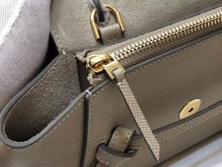 CELINE Pico Belt Bag Medium Leather Handbag