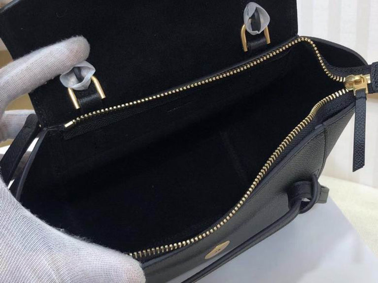 CELINE Pico Belt Bag Medium Leather Handbag