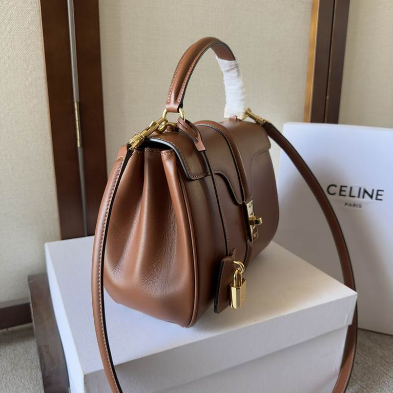 Celine Small 16 Bag in Calfskin Classic Luxury Handbag
