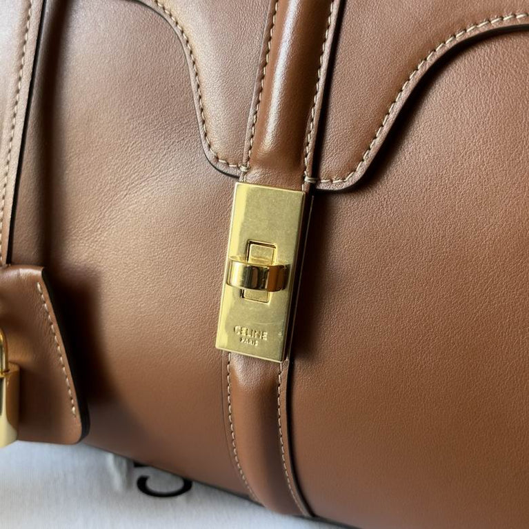 Celine Small 16 Bag in Calfskin Classic Luxury Handbag