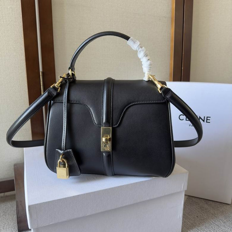 Celine Small 16 Bag in Calfskin Classic Luxury Handbag