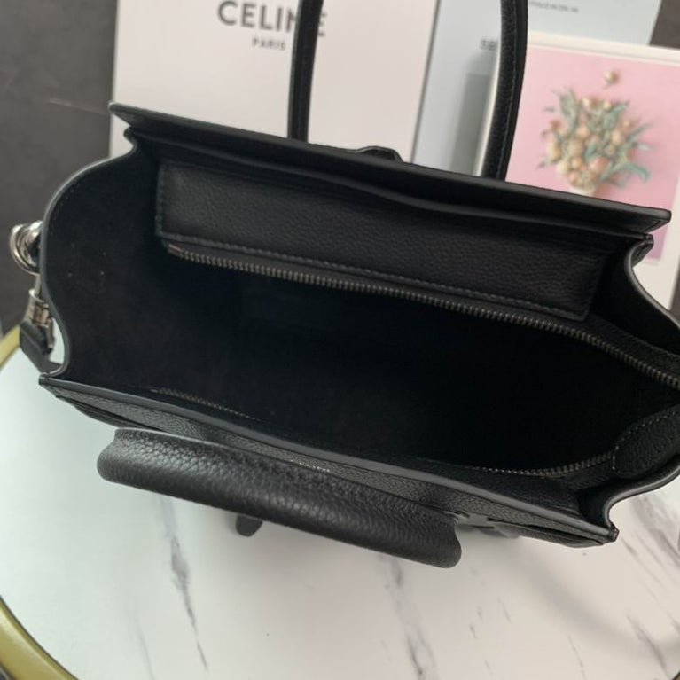 Celine Nano Luggage Soft Calfskin Designer Bag