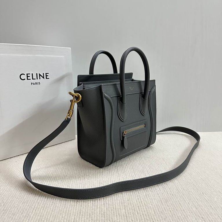 Celine Nano Luggage Soft Calfskin Designer Bag