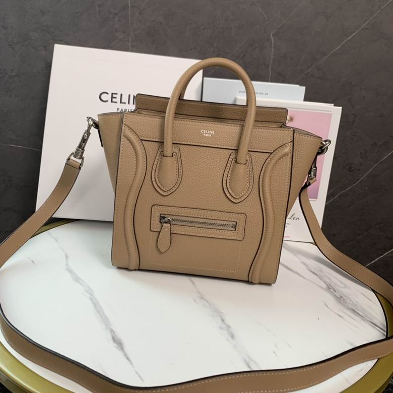 Celine Nano Luggage Soft Calfskin Designer Bag