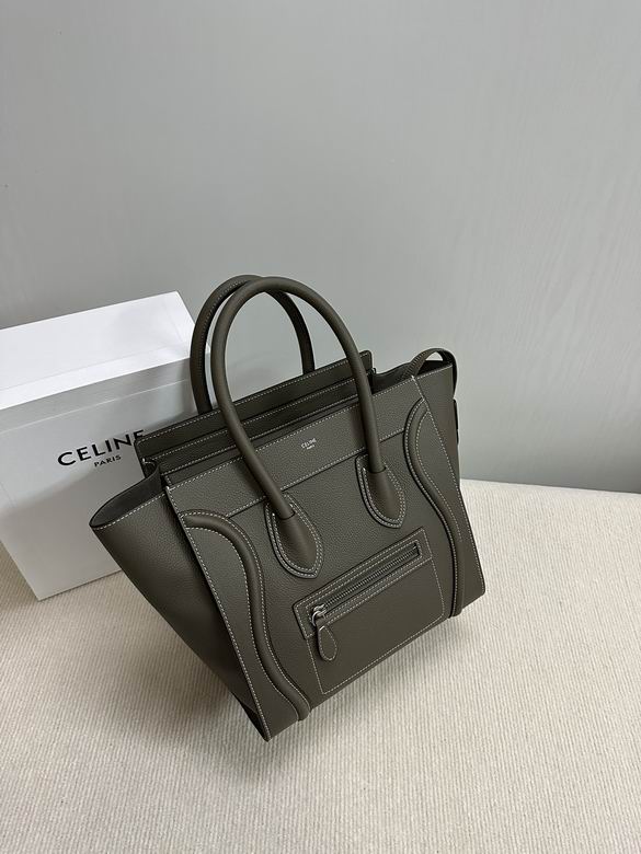 Celine Mini Luggage Soft Calfskin Leather Handbag