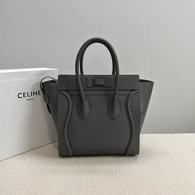 Celine Mini Luggage Soft Calfskin Leather Handbag