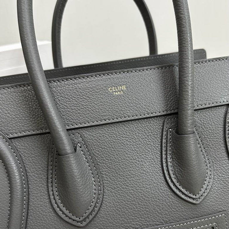 Celine Mini Luggage Soft Calfskin Leather Handbag