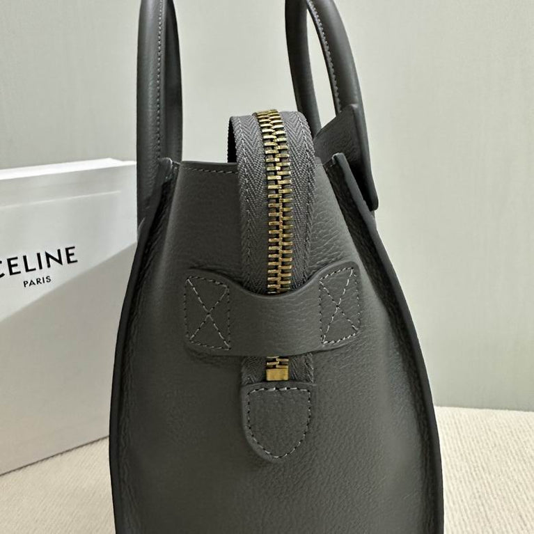 Celine Mini Luggage Soft Calfskin Leather Handbag