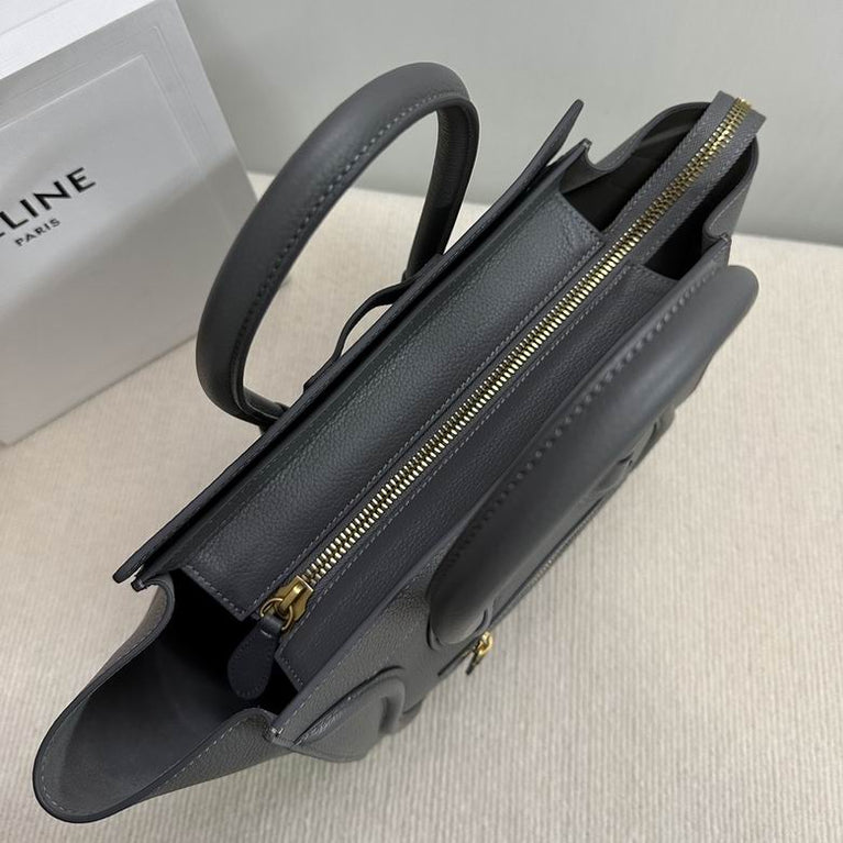 Celine Mini Luggage Soft Calfskin Leather Handbag