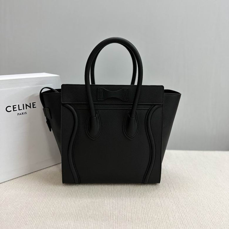 Celine Mini Luggage Soft Calfskin Leather Handbag