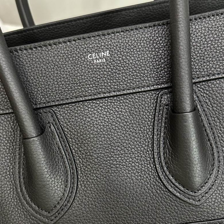 Celine Mini Luggage Soft Calfskin Leather Handbag
