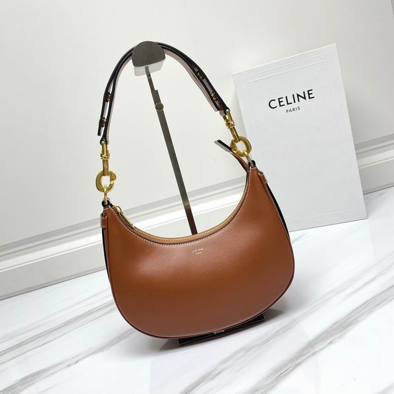 Celine Ava Leather Bag Iconic Luxury Shoulder Purse