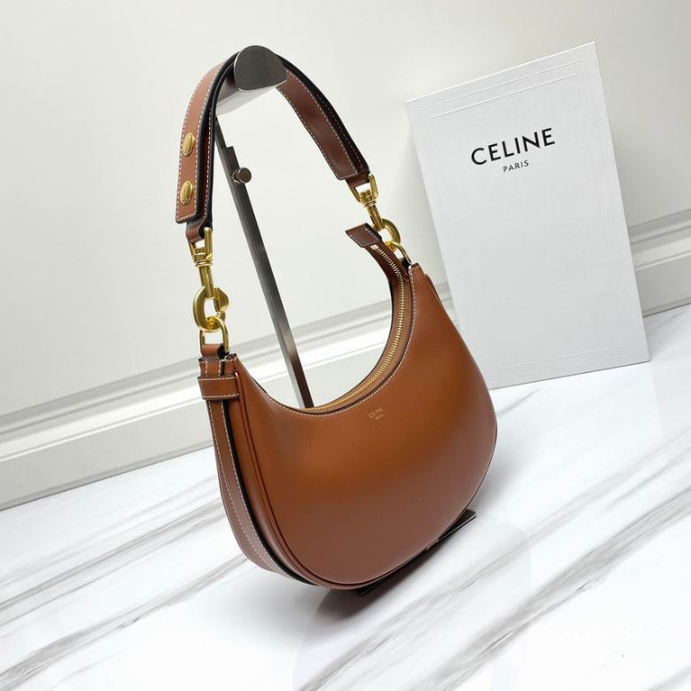 Celine Ava Leather Bag Iconic Luxury Shoulder Purse