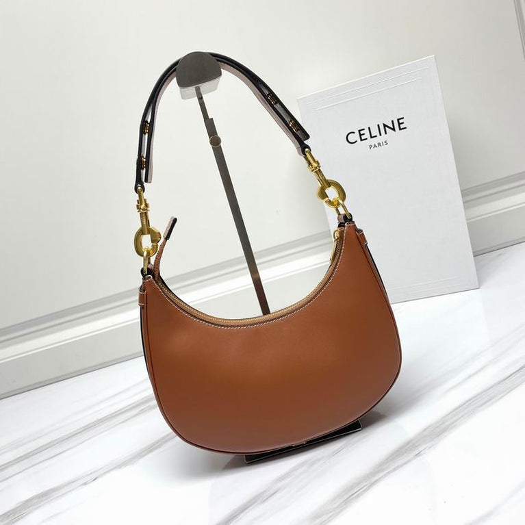 Celine Ava Leather Bag Iconic Luxury Shoulder Purse