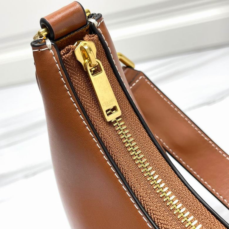 Celine Ava Leather Bag Iconic Luxury Shoulder Purse