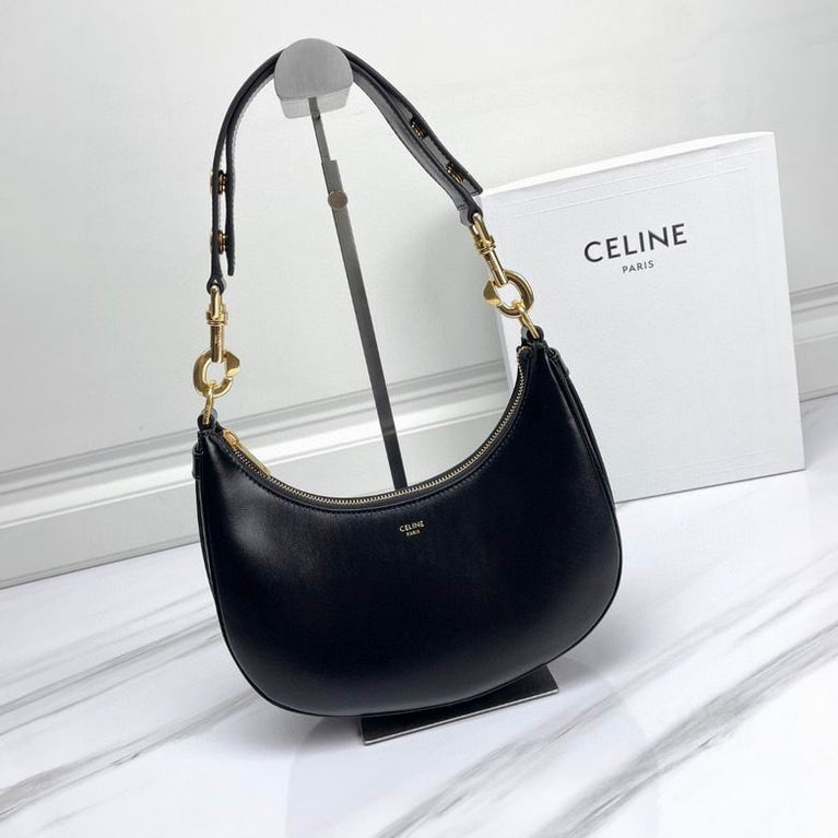 Celine Ava Leather Bag Iconic Luxury Shoulder Purse