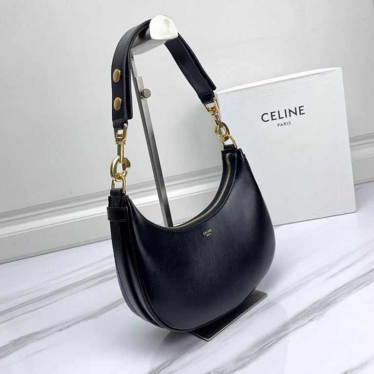 Celine Ava Leather Bag Iconic Luxury Shoulder Purse