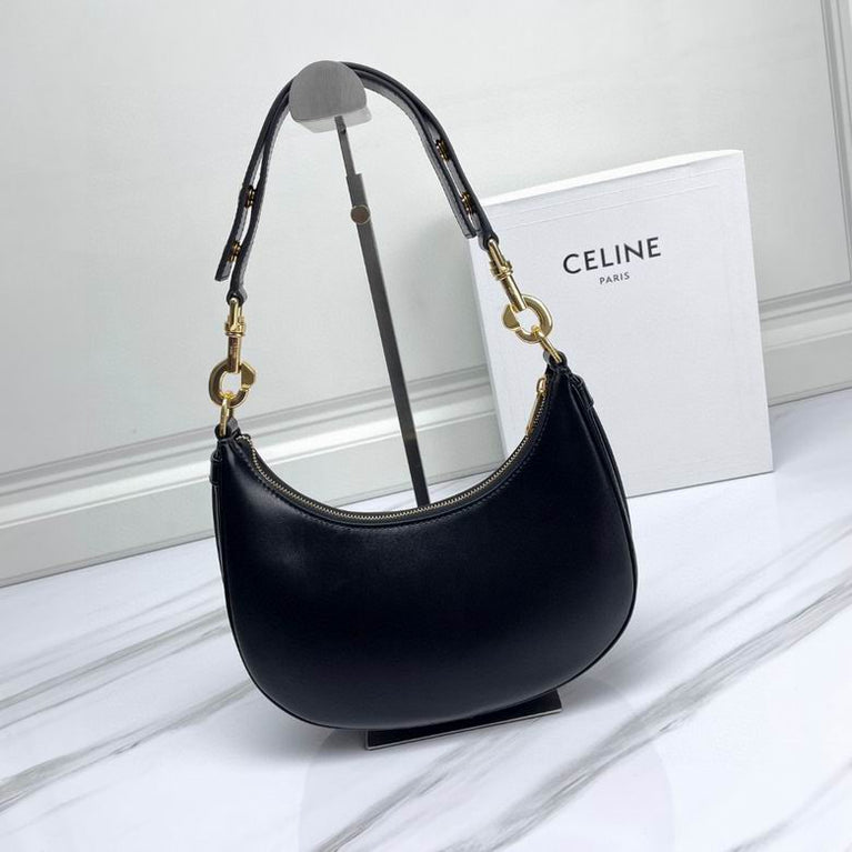 Celine Ava Leather Bag Iconic Luxury Shoulder Purse
