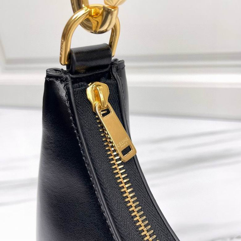 Celine Ava Leather Bag Iconic Luxury Shoulder Purse