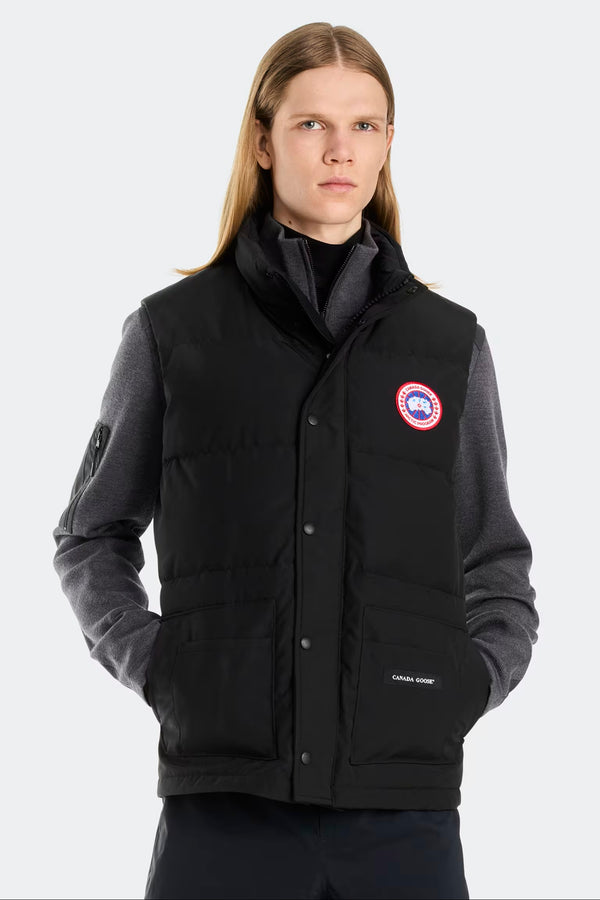 Canada Goose vest jacket with round collars
