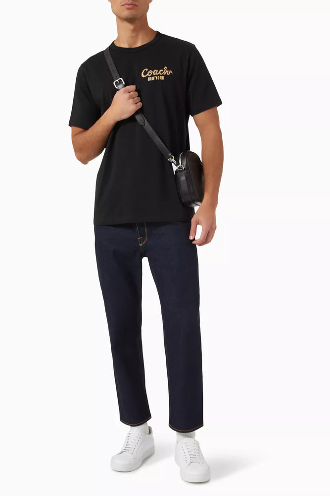 Men's Coach snake new york Organic Cotton Tshirt