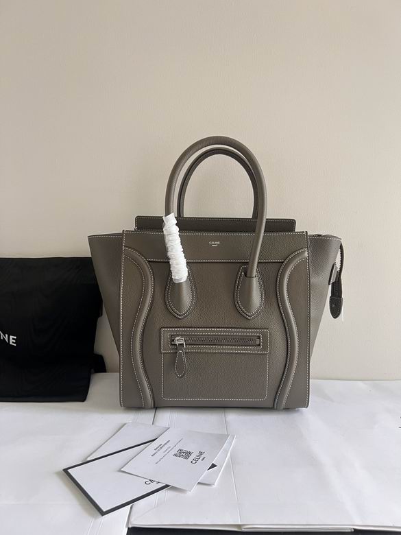 Celine Mini Luggage Soft Calfskin Leather Handbag