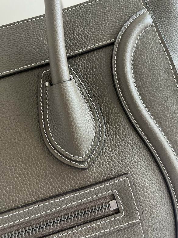 Celine Mini Luggage Soft Calfskin Leather Handbag