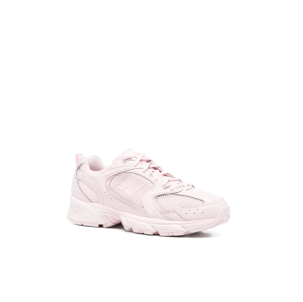 New Balance 530 Sneakers Pink for Women displayed from the side in soft pink color.