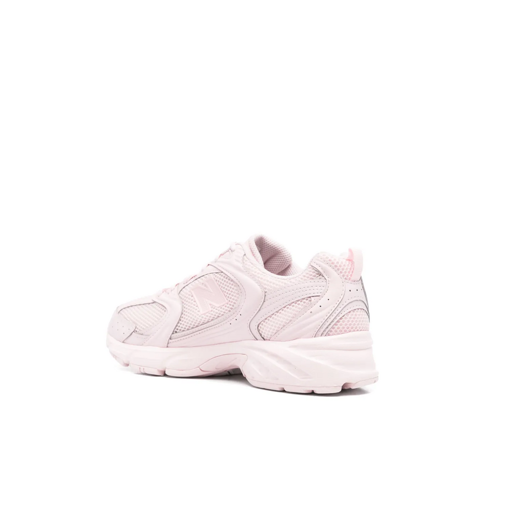 New Balance 530 Sneakers Pink for Women displayed from the side in soft pink color.