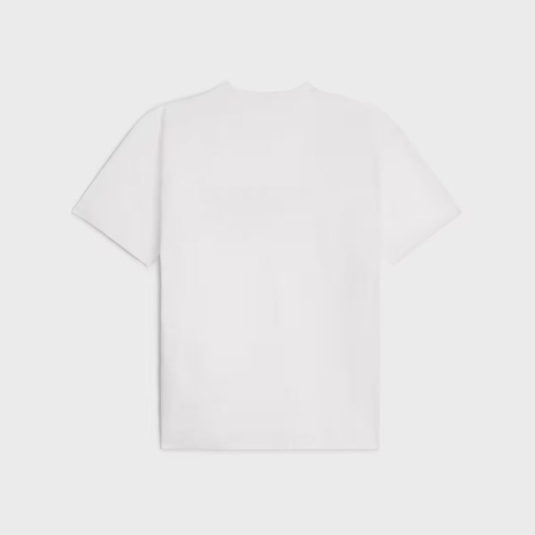 Celine Relaxed T-Shirt aus Baumwolle
