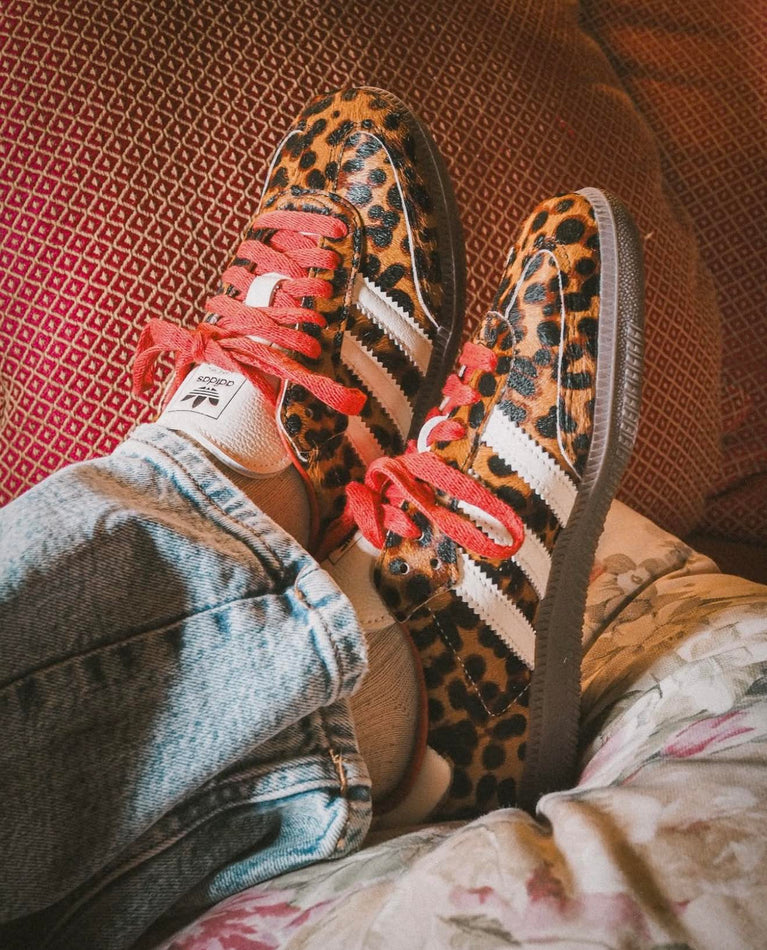 Adidas Samba OG Leopard Orange