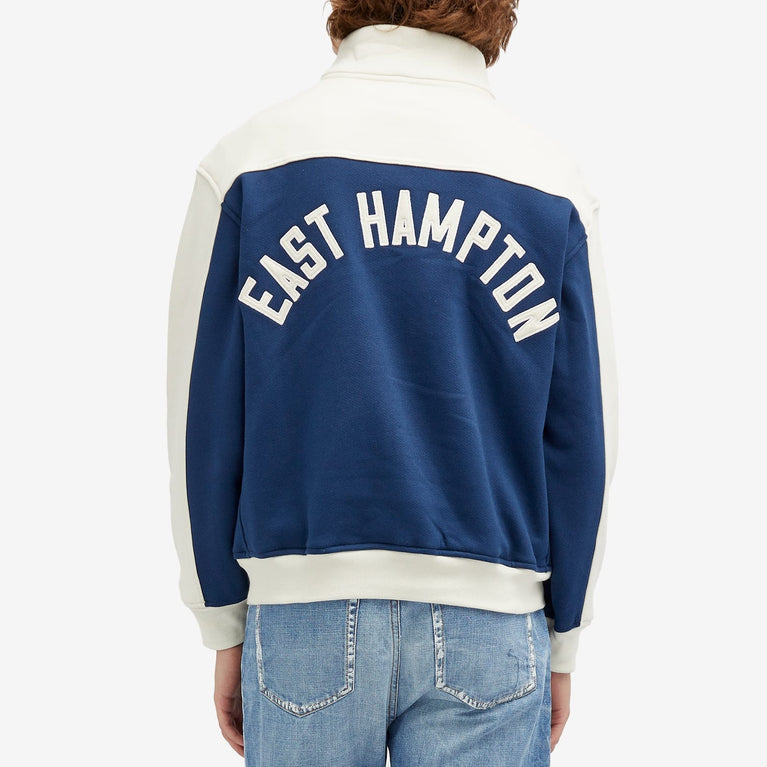 RHUDE Unisex sports half zipper sweatshirt pants set