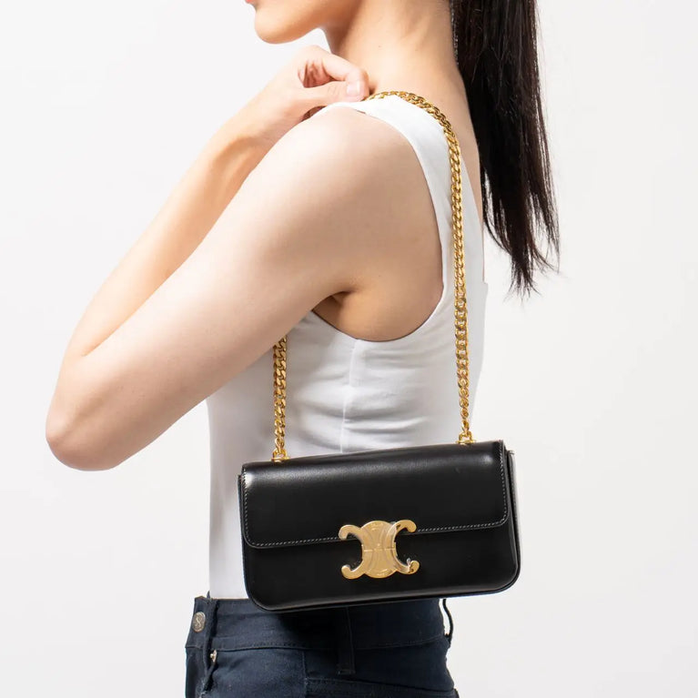 Celine Triomphe Shoulder Bag Timeless Style