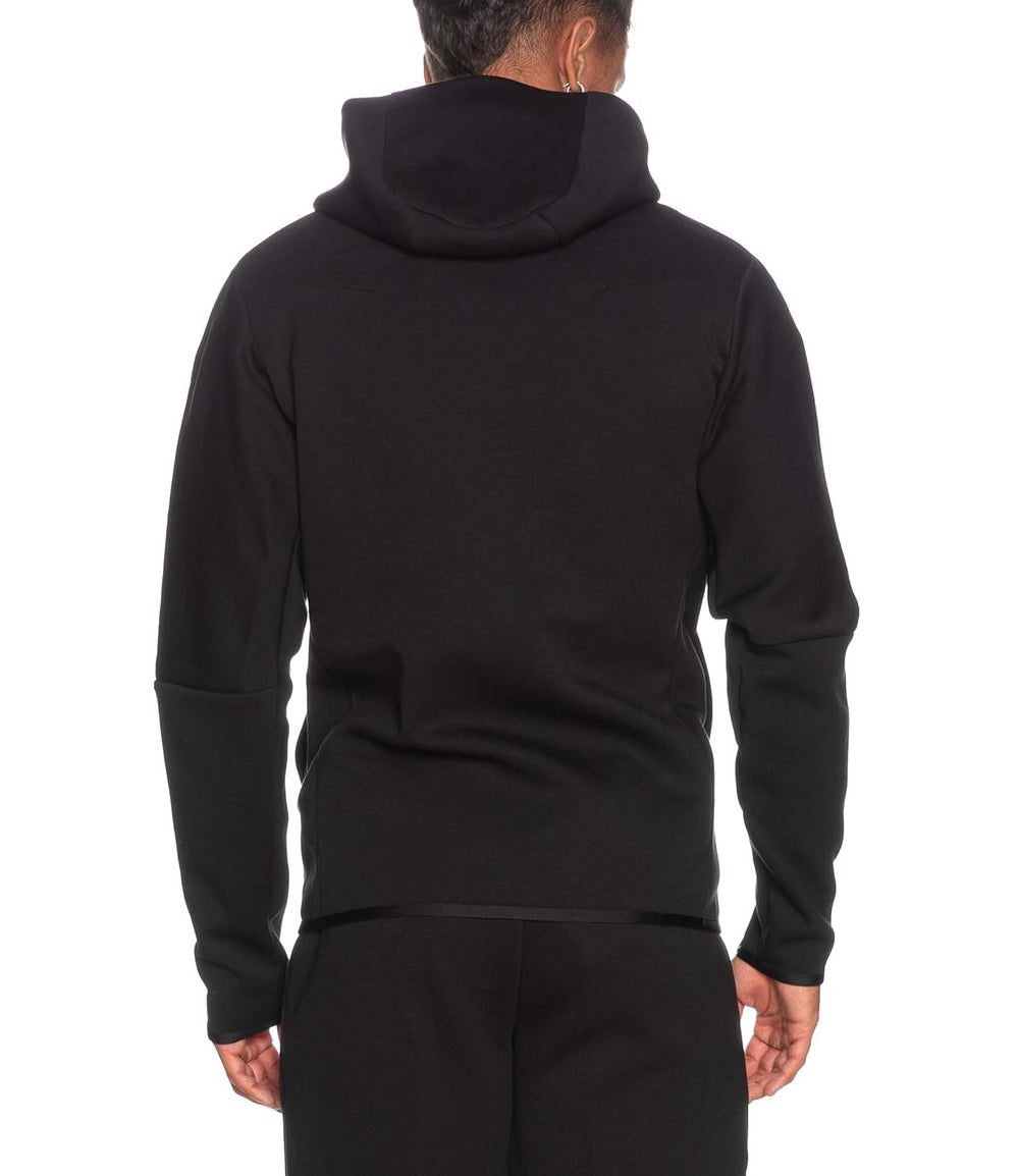 Nike Sportswear Tech Fleece Hoodie & Joggers Set Black, stylish athletic outfit in black, perfect for comfort and performance.