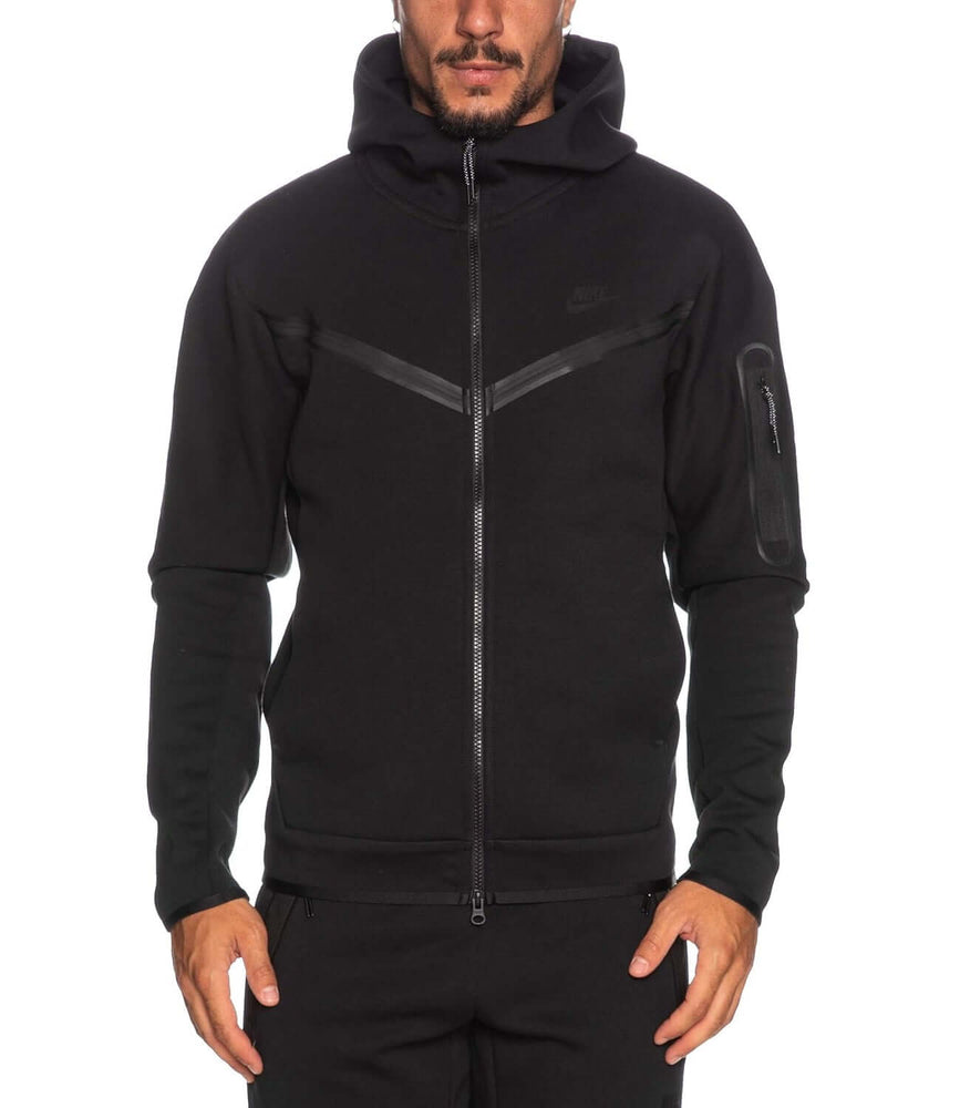 Nike Sportswear Tech Fleece Hoodie & Joggers Set Black – Volonka
