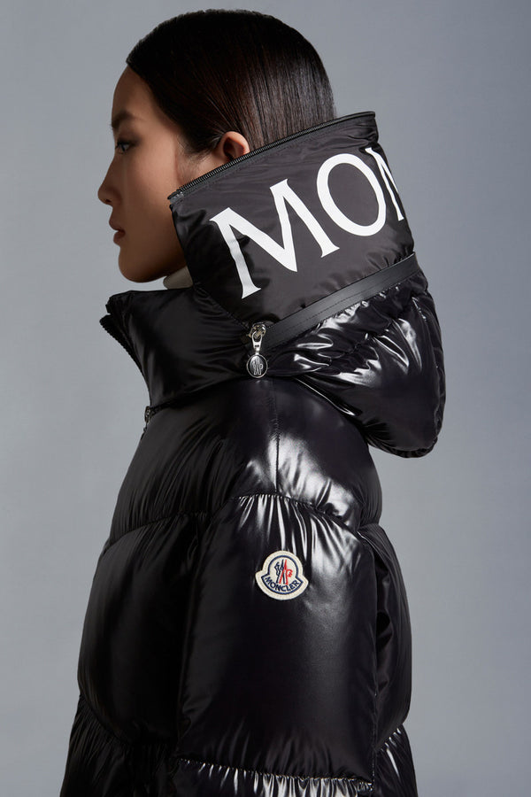 Moncler Huppelong Long Down Jacket