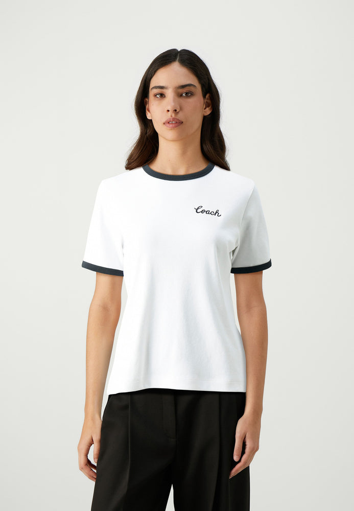 Atmungsaktives Damen-T-Shirt von Coach – ein Must-have!