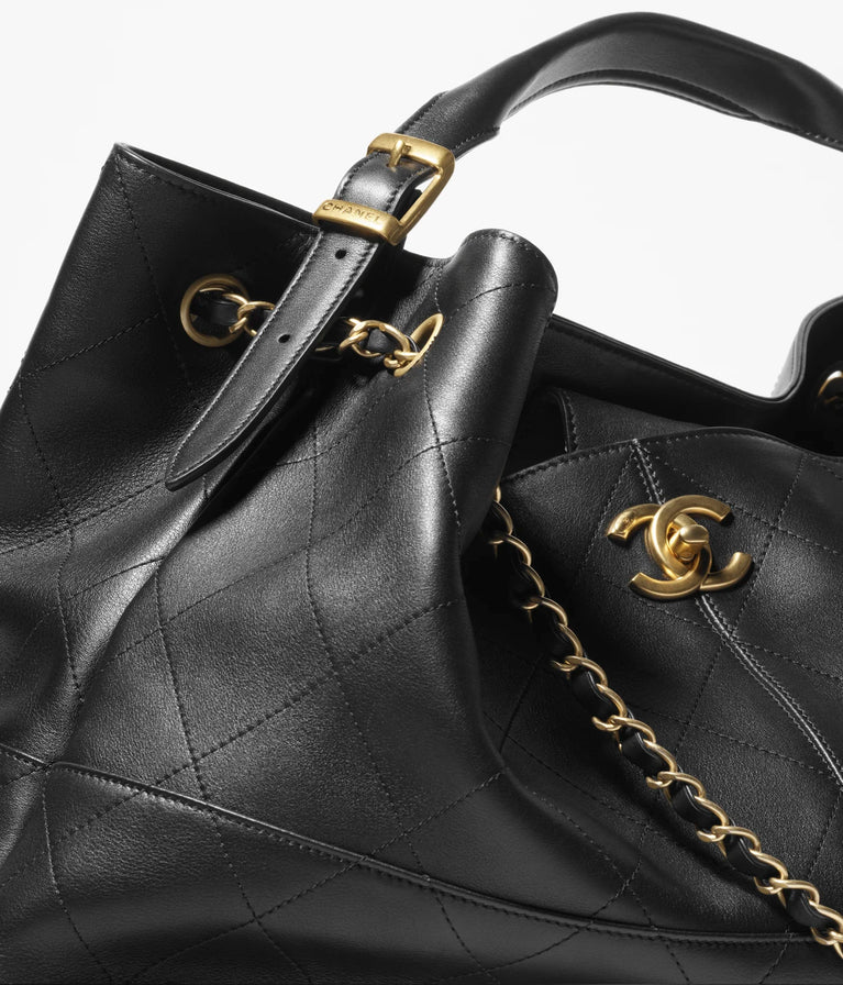 Chanel Suede Designer Handbag Horizontal or Vertical Style
