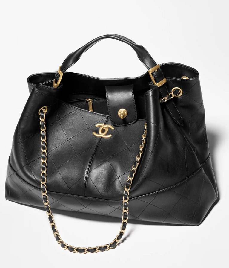Chanel Suede Designer Handbag Horizontal or Vertical Style