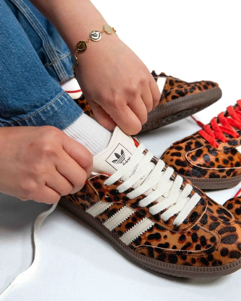Adidas Samba OG Leopard Orange