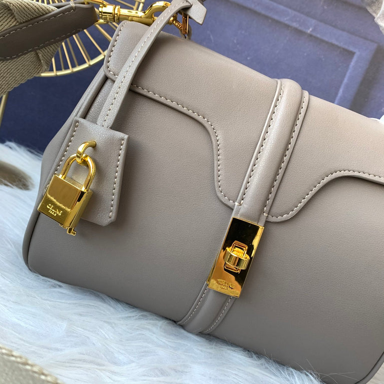 Celine Small 16 Bag in Calfskin Classic Luxury Handbag