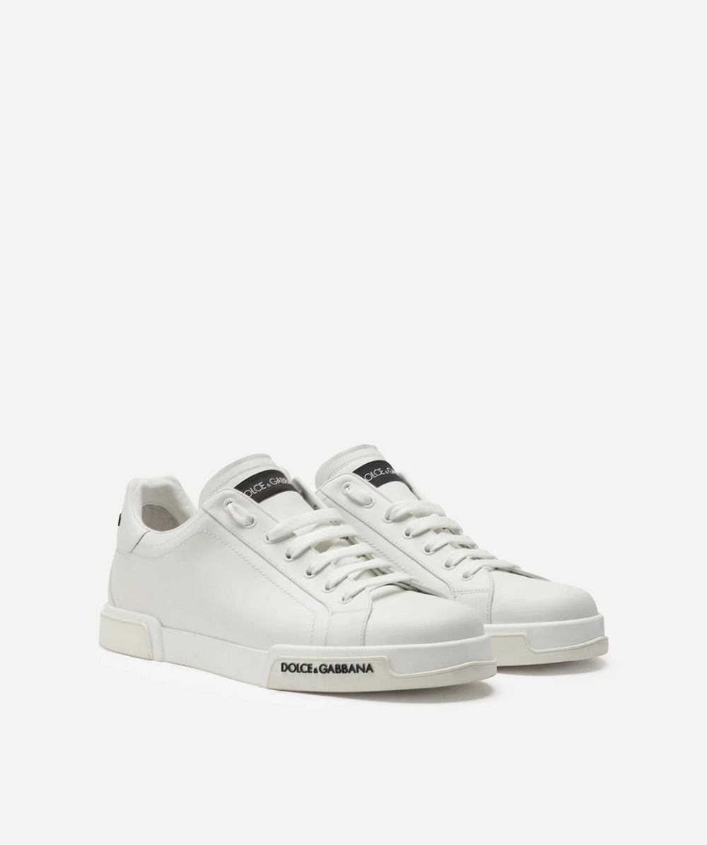 White sneakers with Dolce & Gabbana at Volonka