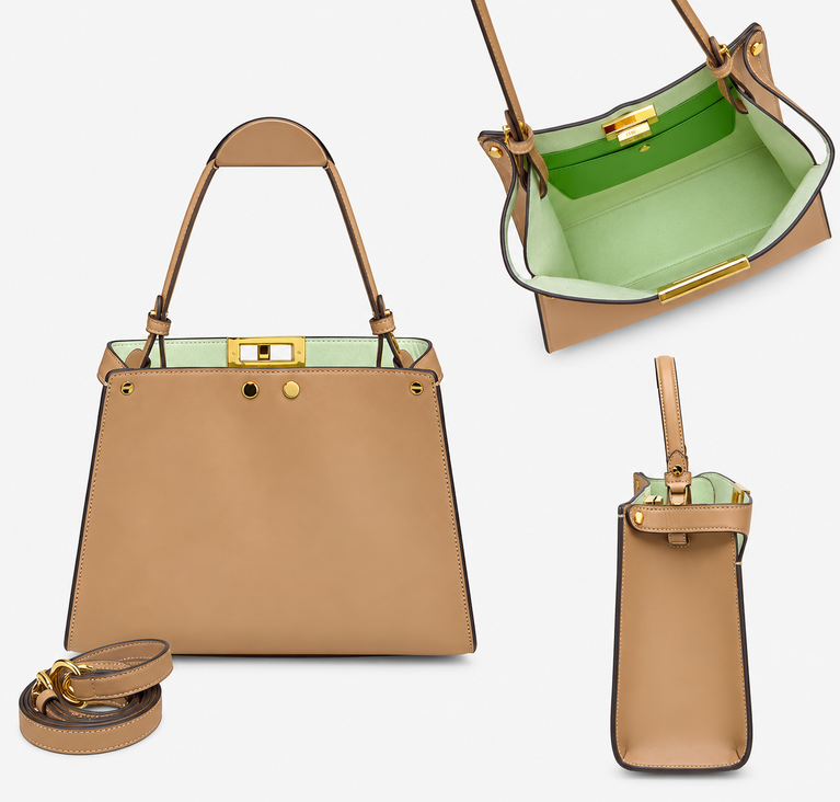 Fendi Way Medium Leather Bag