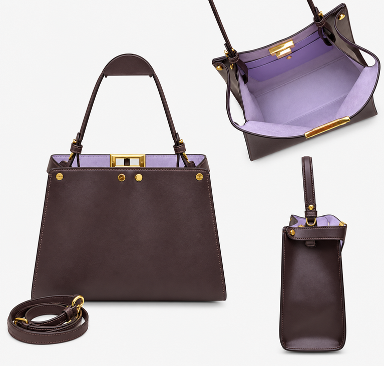 Fendi Way Medium Leather Bag